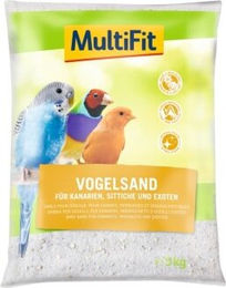 Produktbild von MultiFit Vogelsand mit Quarzsand für Wellensittiche und Kanarienvögel 5 kg - 5 kg