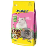 Produktbild von MultiFit Vollnahrung für Ratten mit Insekten und Weich- und Krebstieren 800g
