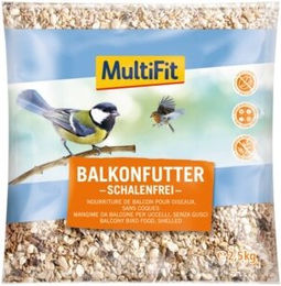 Produktbild von MultiFit Wildvogel Hauptfutter schalenfrei 2,5kg - 2,5 kg