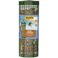 Produktbild von MultiFit Wildvogel Nussspender Futtersäule aus Draht in Grün