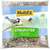Produktbild von MultiFit Wildvogel Streufutter für Meisen und Spechte 2,5 kg - 2,5 kg