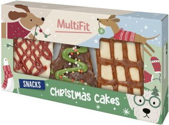MultiFit XMAS Küchlein für Hunde 3 Stück – Bild 1 von 1