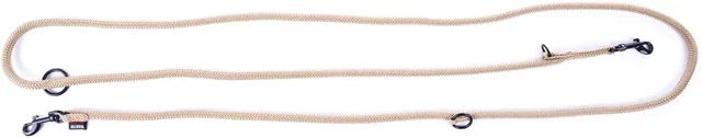 Produktbild von Multifunktionale runde Hundeführleine Martin Sellier Classic aus Seil in Beige 115 cm