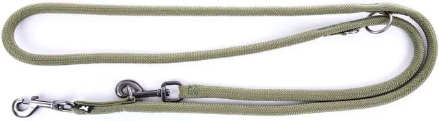Produktbild von Multifunktionale runde Hundeführleine Martin Sellier Classic aus Seil in Grün 115 cm