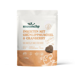 Produktbild von Munchy Funktionssnack für Hunde mit Insekt 125g - 125 g