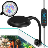 Produktbild von MUPOO LED Aquariumleuchte Clip-On mit 40 LEDs und 10 Dimmstufen für 3 bis 5 Gallonen Aquarien
