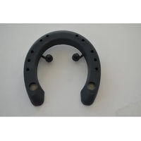 Produktbild von Mustad Hufeisen Schwarz 2er Pack