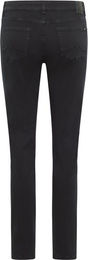 Mustang Jeans Crosby Relaxed Slim Denim für Damen in Schwarz aus Baumwolle – Bild 1 von 3