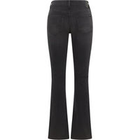 Produktbild von Mustang Reithose Shelby Slim Boot Denim für Damen in Schwarz aus Baumwolle Größe 31-32