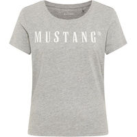 Produktbild von Mustang Reitshirt Alma für Damen aus Baumwolle Grau Größe S