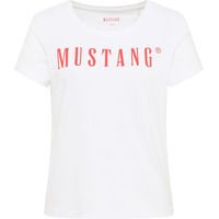 Produktbild von Mustang Reitshirt Alma für Damen aus Baumwolle Weiß Größe L