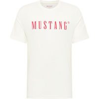 Produktbild von Mustang Reitshirt für Herren aus Baumwolle in Beige oder Weiß Größe S