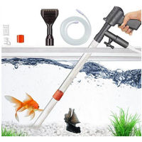 Produktbild von Mutig 5 in 1 Mulmsauger Aquariumreiniger für Fische und Schildkröten in Schwarz