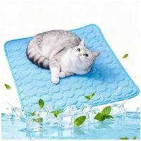 Produktbild von Mutig Selbstkühlende Hundematte und Katzenkühlmatte Blau 62x50cm
