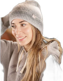 Mütze Pénélope Mila Unisex aus Polyester in Bunt und Grau – Bild 1 von 1