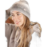 Produktbild von Mütze Pénélope Mila Unisex aus Polyester in Bunt und Grau