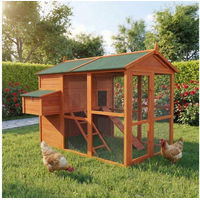 Produktbild von My Animal Kleintierstall XXL Hühnerstall MH-15 aus Holz für 7 Hühner mit Nistkasten und Sitzstange