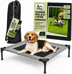 My Fellow Hundebett Relax-Liege für mittlere Rassen Grau – Bild 1 von 4