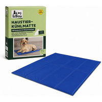 Produktbild von My Fellow Selbstkühlende Hundematte für Hund und Katze Blau 70 x 100 cm aus Polyester