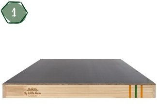 My little Farm Dr. Liebig Zander mit Holzdeckel – Bild 1 von 2