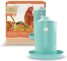 My little Farm Geflügeltränke Lindengarten aus Metall für Hühner Enten und Wachteln – Bild 1 von 3