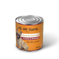 Produktbild von My Little Farm Hundepastete Huhn Spinat 250 g