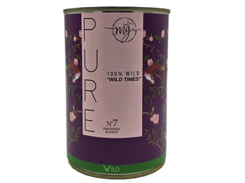 my Pure 100% Wild Nassfutter Hund Muskelfleisch mit Herz 400g Dose - 400 g – Bild 1 von 3