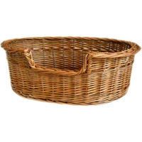 Produktbild von MyBer® Hundekorb und Katzenbett aus Weide in Natur Braun