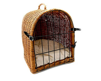 MyBer Katzentransportbox aus Weide in Natur Braun – Bild 1 von 6