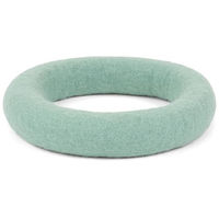 Produktbild von myfelt Fine Hundespielzeug Ring aus Wolle für Riesenrassen in Türkis und Grün