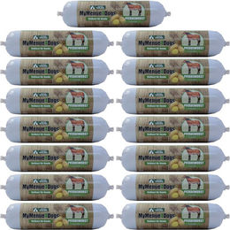 MyMenue4Dogs Hundefutter Pferdewurst Pastete für alle Altersstufen 400g – Bild 1 von 2