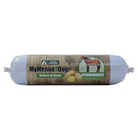 Produktbild von MyMenue4Dogs Hundefutter Pferdewurst Sensitive ohne Konservierungsstoffe und Zucker 400 g
