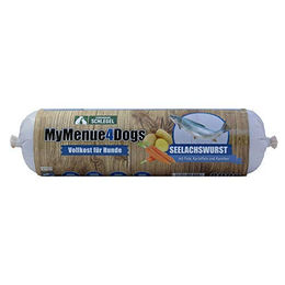 MyMenue4Dogs Hundefutter Seelachswurst mit Pute Sensitive Paté 800 g – Bild 1 von 3