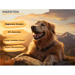 MyPetClub getreidefreies Insekten Hundefutter hypoallergen und sensitiv 14,5 kg - 14,5 kg – Bild 1 von 9