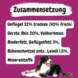 MyPetClub Trockenfutter für Hunde Adult mit Ente, Huhn & Pute und hohem Fleischanteil – Bild 1 von 5