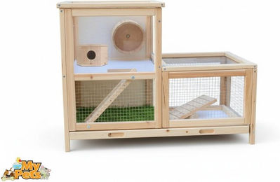 MyPets Nagerkäfig SMARTY XL aus Holz für Hamster und Meerschweinchen – Bild 1 von 5