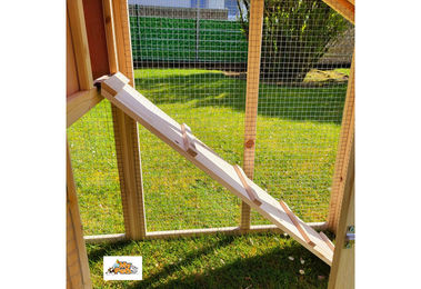 MyPets XXL Kleintierstall aus Holz für Kaninchen und Hasen in Natur – Bild 1 von 2