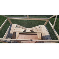 Produktbild von MyPets XXL Nagerkäfig aus Holz für Hamster und Meerschweinchen