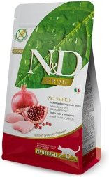 Produktbild von N&D Farmina Prime Katzenfutter Adult für kastrierte Katzen Huhn Getreidefrei 2x5 kg - 2 x 5 kg