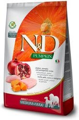 N&D Farmina Pumpkin Medium/Maxi Adult Hundefutter Huhn 2x12 kg - 2 x 12 kg – Bild 1 von 1