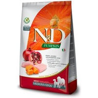 Produktbild von N&D Farmina Pumpkin Medium/Maxi Adult Hundefutter Huhn 2x12 kg - 2 x 12 kg