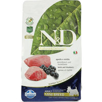 Produktbild von N&D Hundefutter Lamm Mini Adult Getreidefrei ohne Farb- und Aromastoffe 800g - 800 g