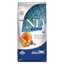 Produktbild von N&D Cat Ocean Adult mit Hering, Kürbis & Orange - 5 kg