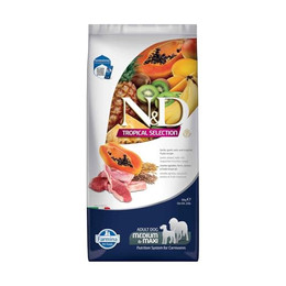 Produktbild von N&D Dog Tropical Selection Adult Medium/Maxi mit Lamm - 10 kg