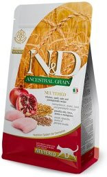 Produktbild von N&D Farmina Ancestral Grain Adult für kastrierte Katzen - 2 x 5 kg