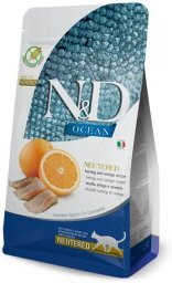 Produktbild von N&D Farmina Ocean Adult für kastrierte Katzen - 2 x 5 kg