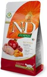Produktbild von N&D Farmina Pumpkin Adult für kastrierte Katzen - 2 x 5 kg