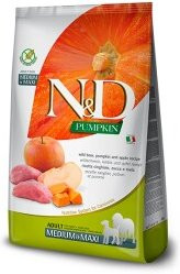 Produktbild von N&D Farmina Pumpkin Medium/Maxi Adult Wildschwein - 2 x 12 kg