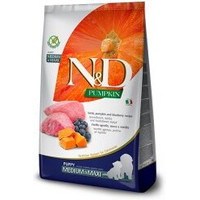 Produktbild von N&D Farmina Pumpkin Medium/Maxi Puppy Lamm - 2 x 12 kg