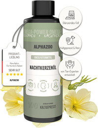 Produktbild von Nachtkerzenöl für Katzen 100ml